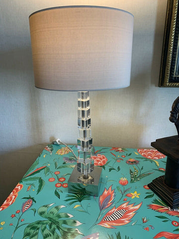 fabulous pair of Porta Romana Lartigue  Table lamp with PR shade rrp £1200 each