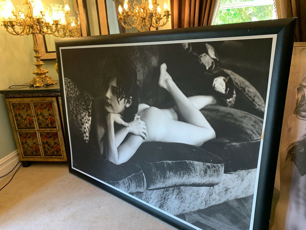 HUGE Amanda Eliasch oversized framed Art picture cost £4300