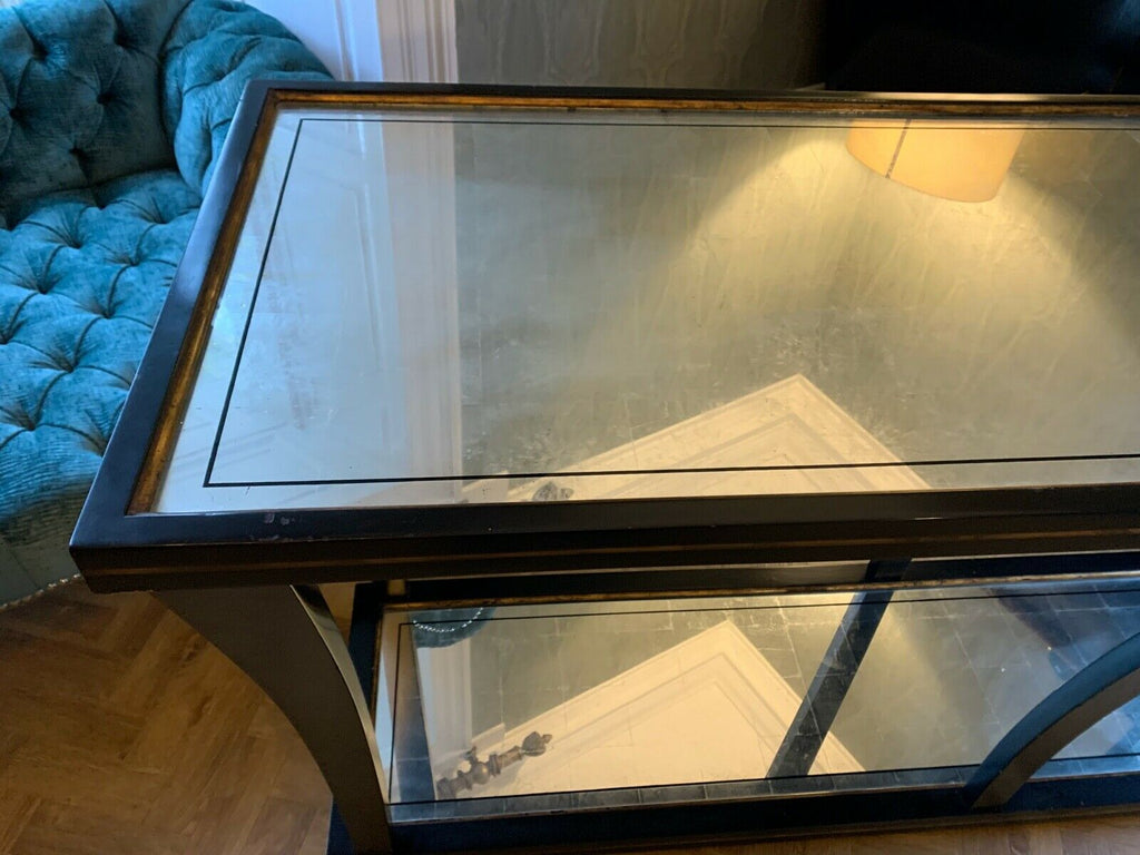 Julian Chichester London console table with eglomise mirror plate rrp £2800