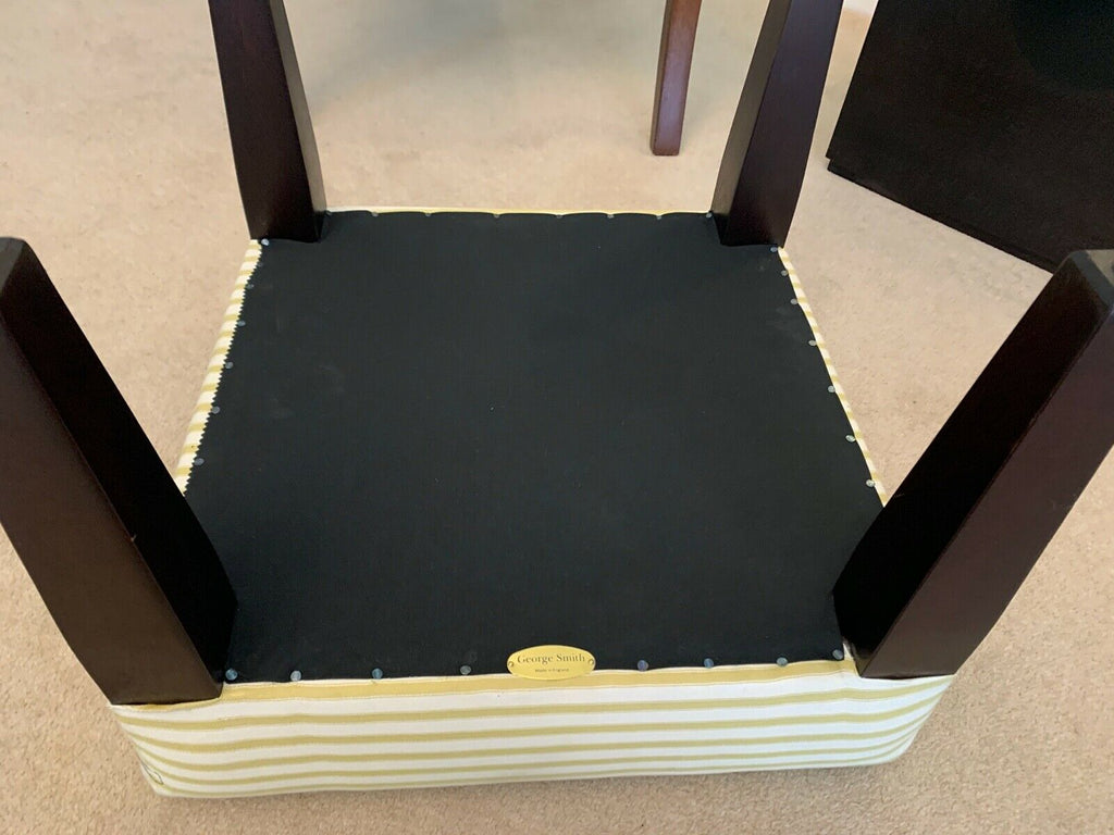 Ex Display George Smith signature baby stool linen blend  rrp £990