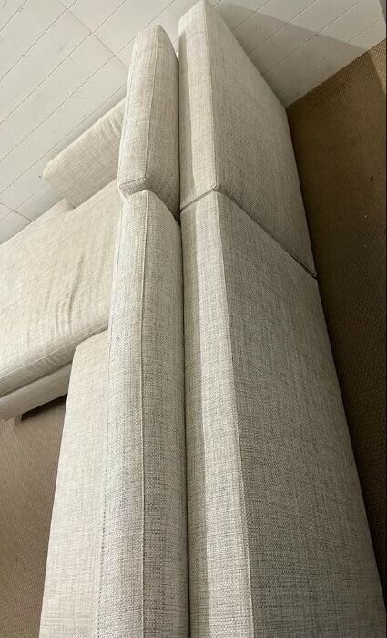 Cassina Minster L shaped sofa by Philippe stark rrp £9300