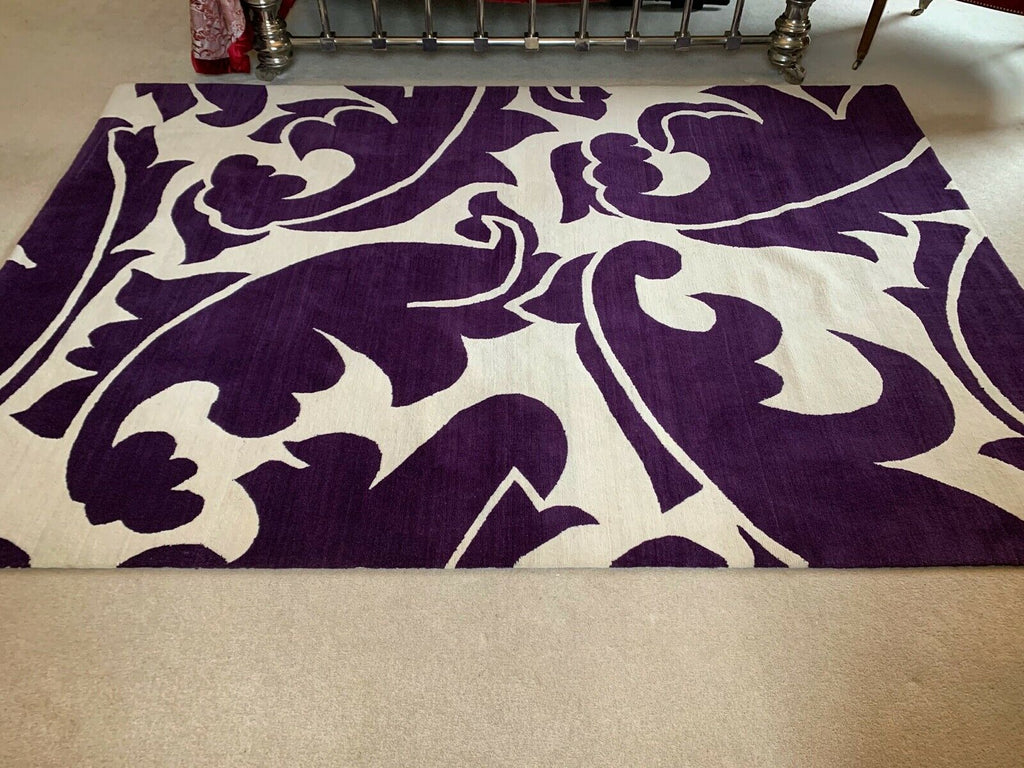 ex Showhome The rug Company Marni Overleaf wool and silk rug rrp £9880