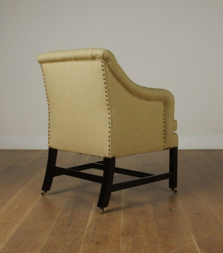 Ex Display George Smith Signature Georgian buttoned desk chair buttoned rrp£3900
