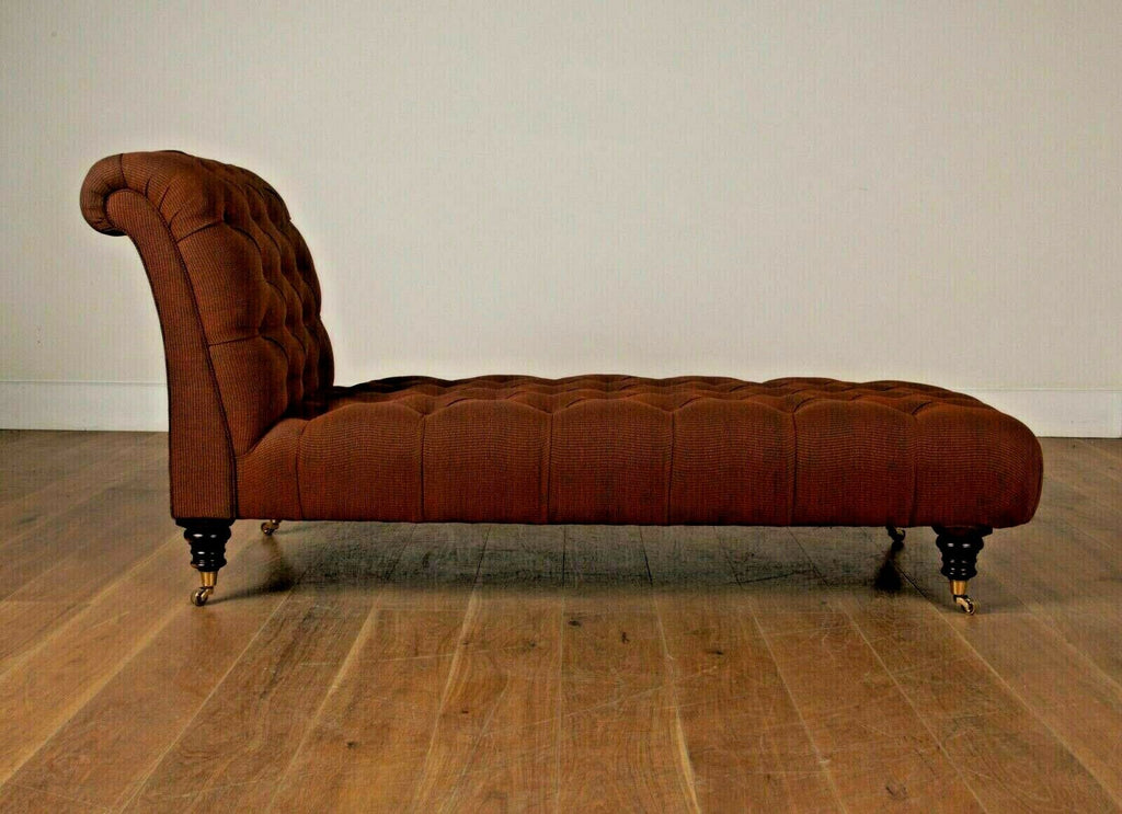 Ex Display George Smith Signature Irish Chaise Abbot & Boyd Fabric rrp £6350