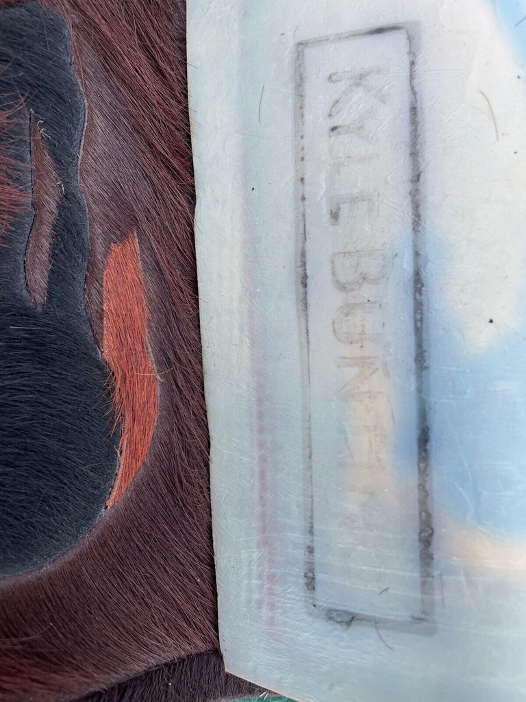 Amazing, Kyle Bunting fur hide horse detail rug cost £18,000