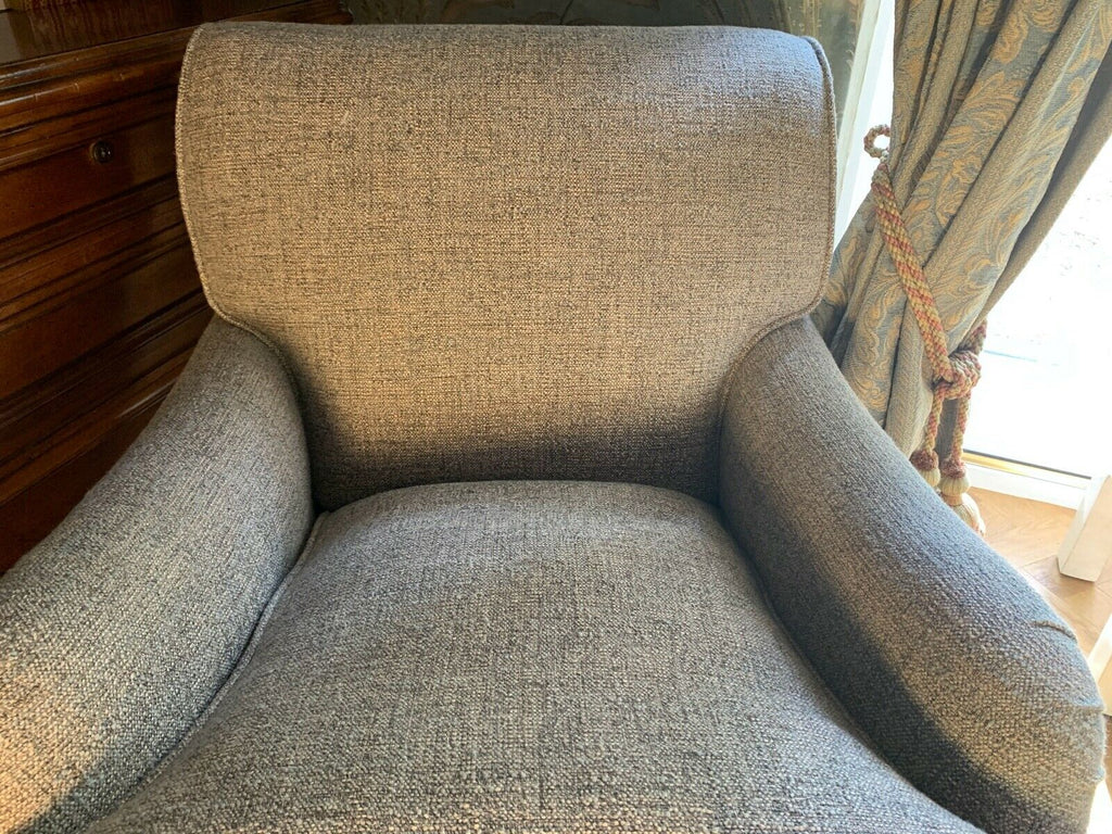 Ex Display George Smith Signature Minster armchair Mankind weave fabric rrp£6850