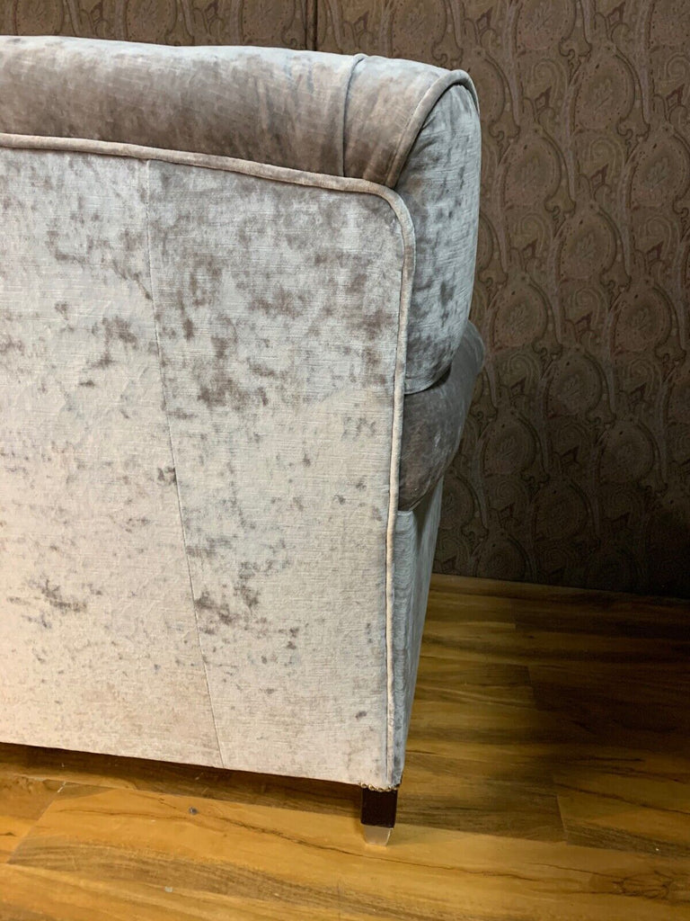 Ex Showhome George Smith Signature Laid back Scroll Arm 3 seater sofa rrp £9200