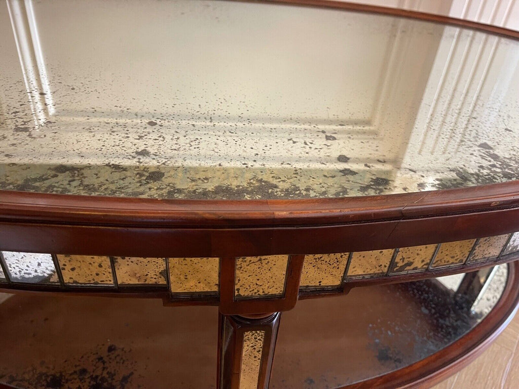 John Richard Keswick Oval Eglimoise Coffee table rrp £2850