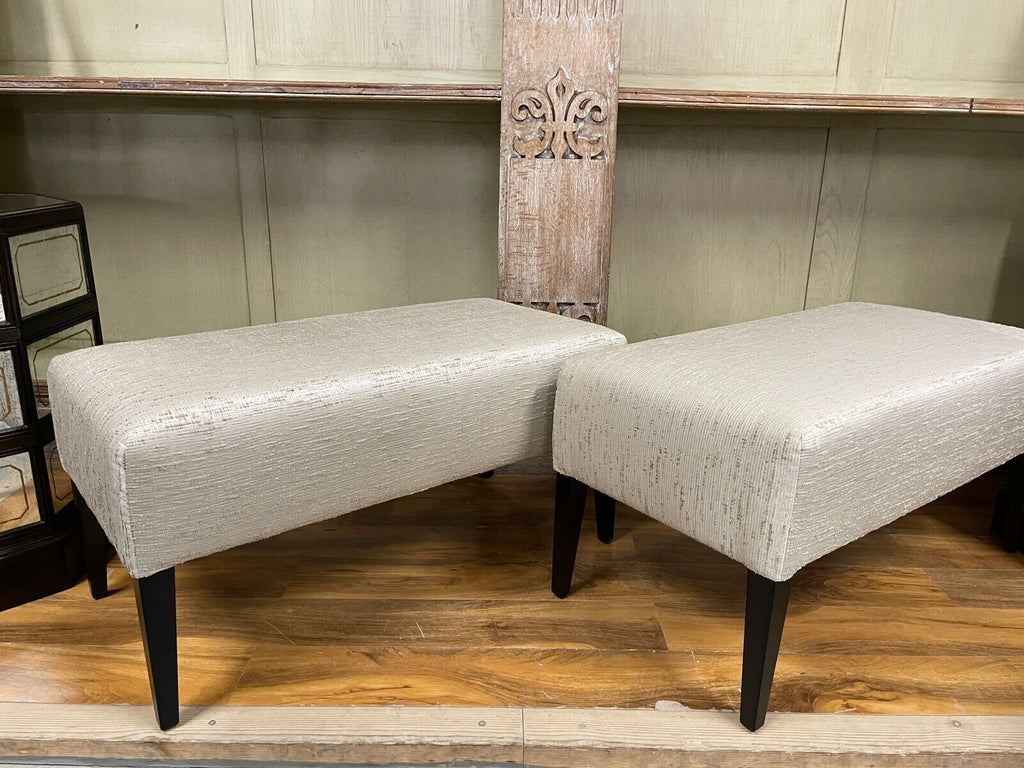 EX Showhome Bespoke sofa London, long bench stool rrp £1600, 2 available