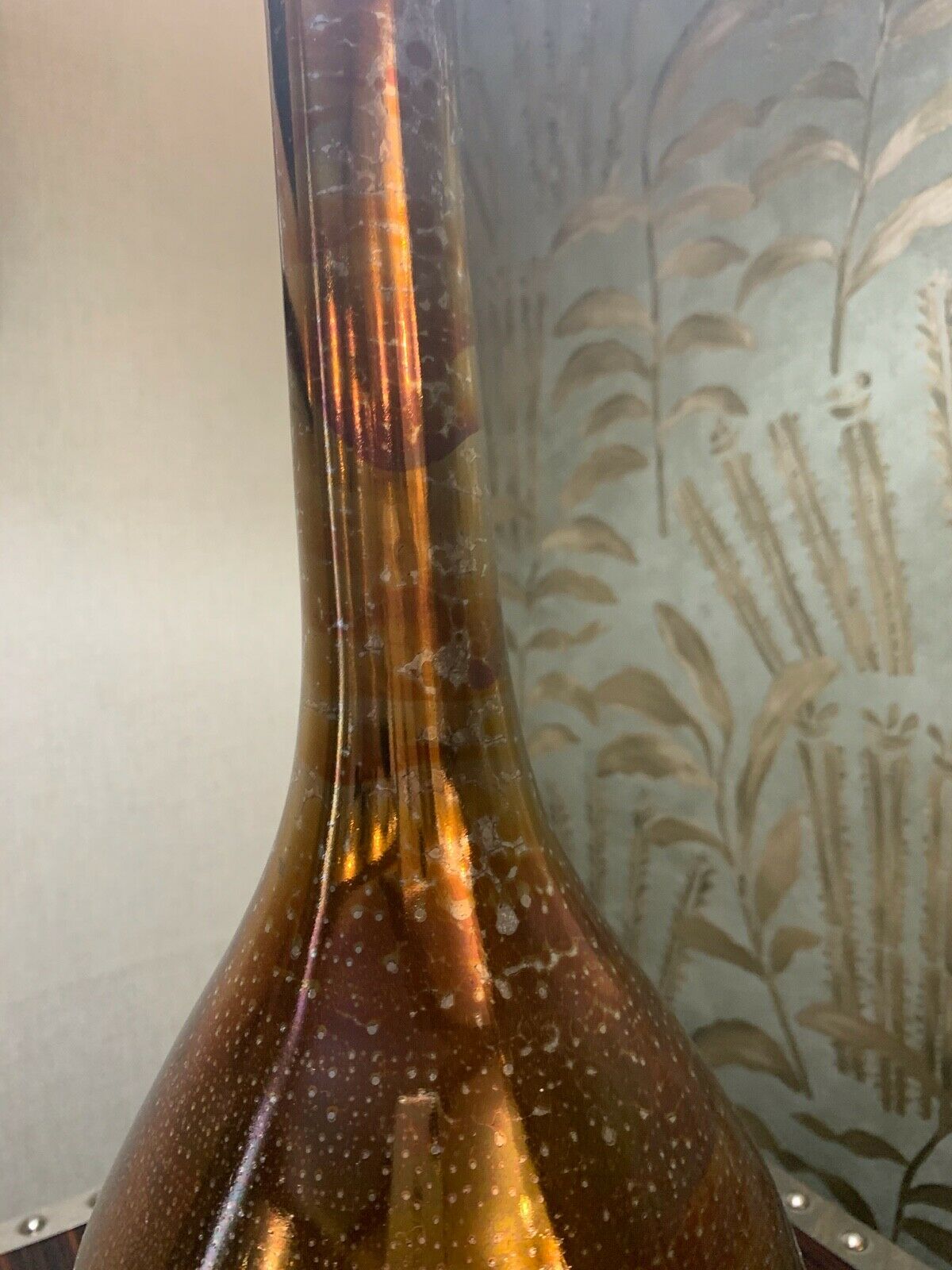 Wonderfull Julian Chichester Gold Glass extra large table lamp