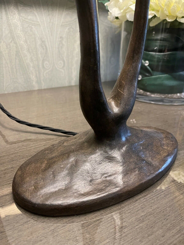 Tyson London extra large Blair Painted Brown Bronze table lamp shade RRP £1300 B