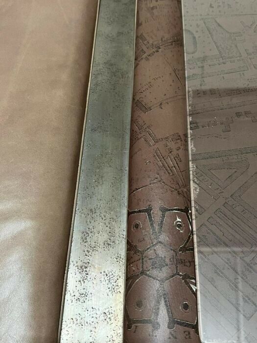 AMAZING Interior Designer Bronze and leather stool coffee table cost thousands!!