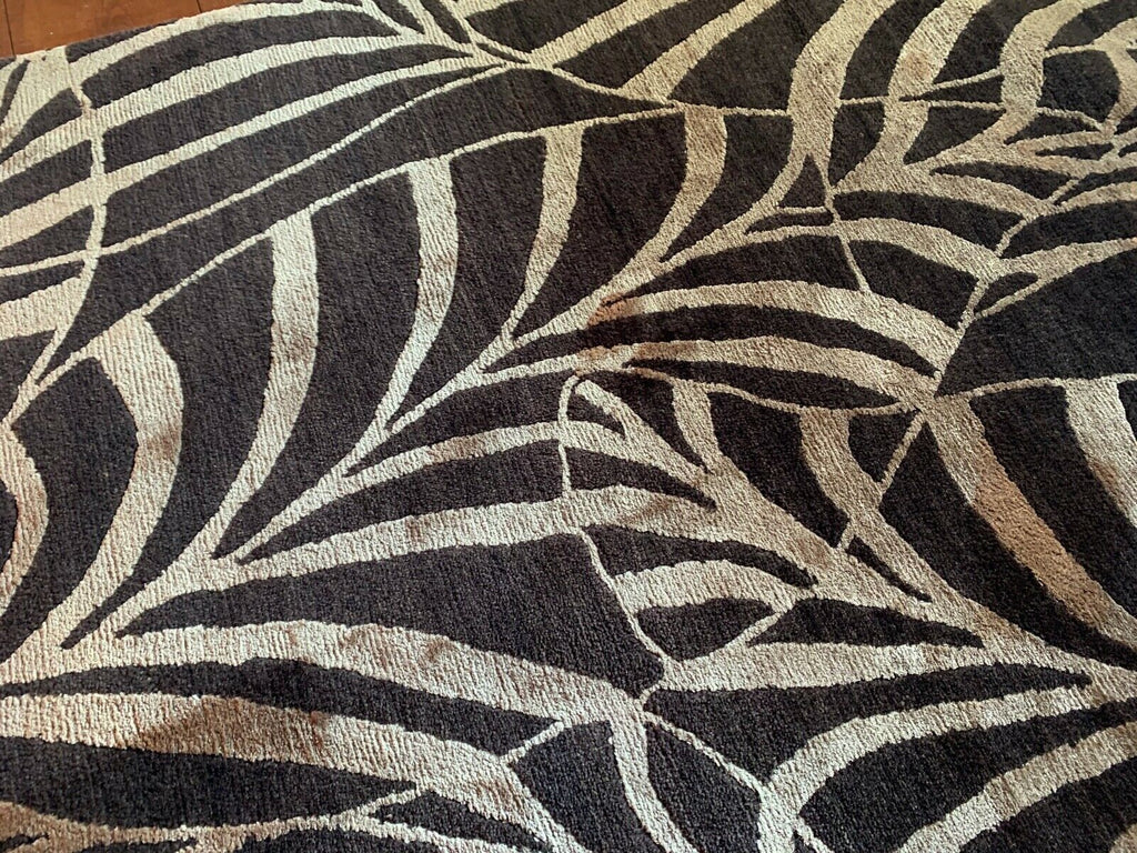 Bazaar Velvet Handmade wool & Silk rug carpet 368cm by 274cm rrp £8000