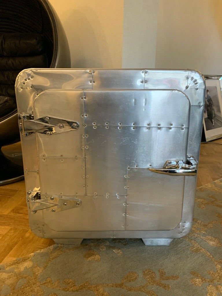 Timothy Oulton Aviator Latch Door cupboard side cabinet rrp £2550