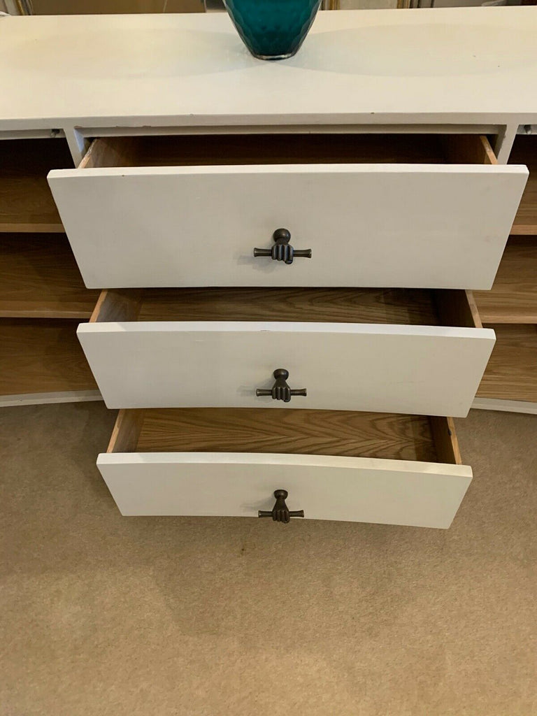 Julian Chichester concave Percy sideboard with fist handles rrp £4450