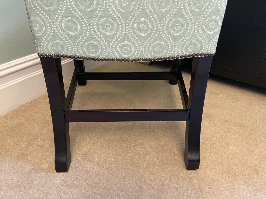 Ex Display George Smith oversized Gainsborough side chair, Raoul fabric rrp£2100