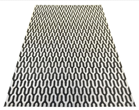 The Rug Company Geometric wool cream and beige rug, rrp £3200