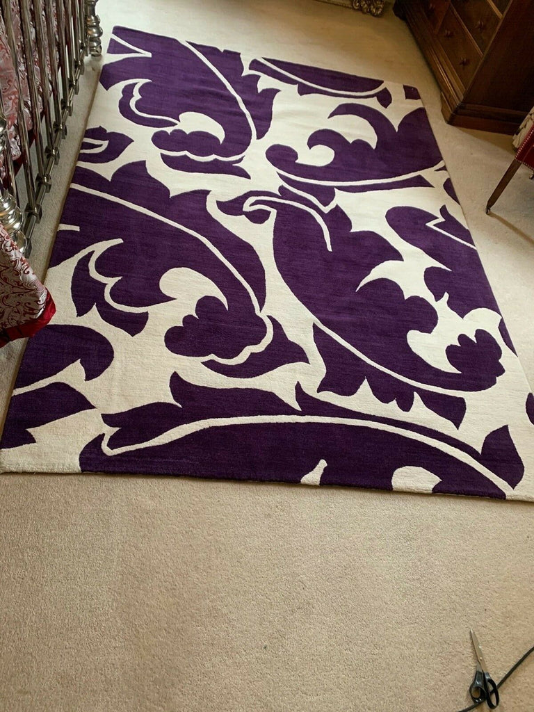 ex Showhome The rug Company Marni Overleaf wool and silk rug rrp £9880