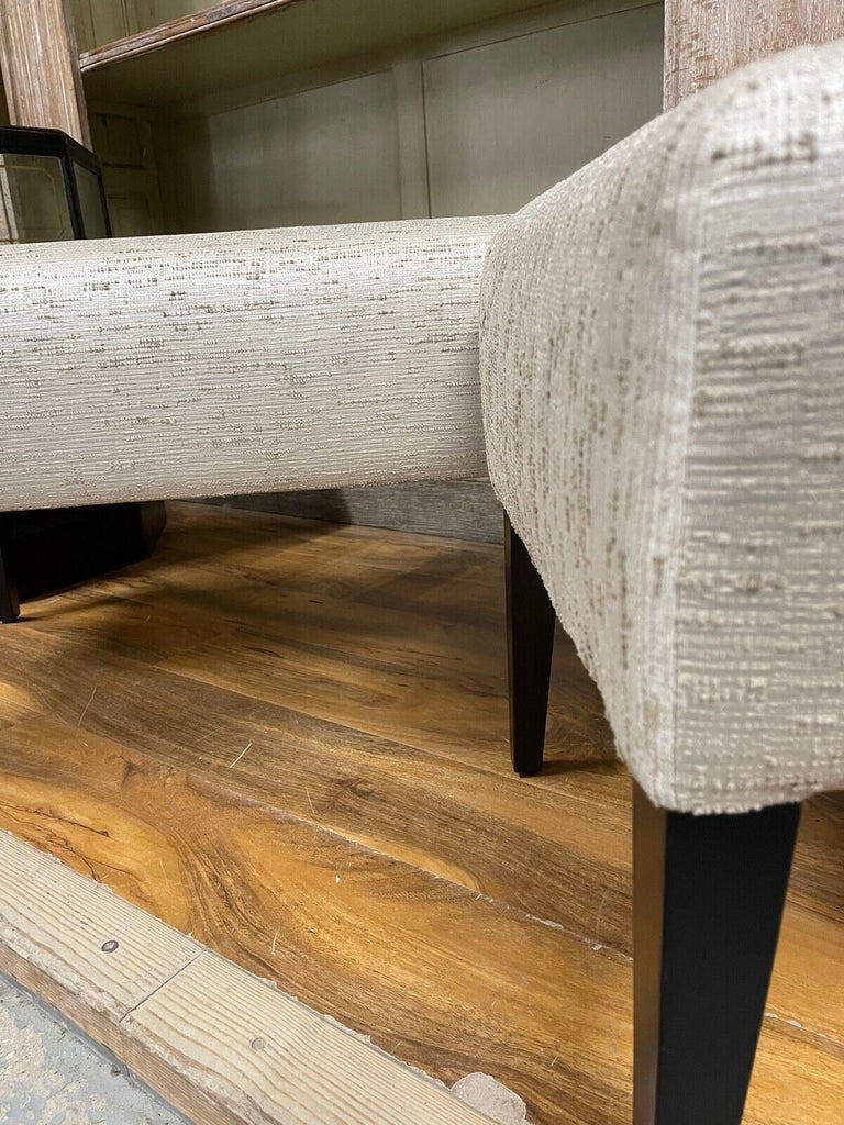 EX Showhome Bespoke sofa London, long bench stool rrp £1600, 2 available