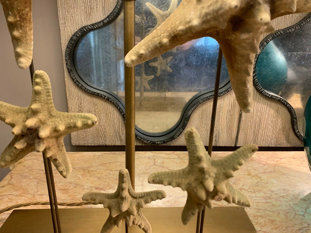 Isabelle Blizzard Starfish large table Lamp with shade rrp £1850