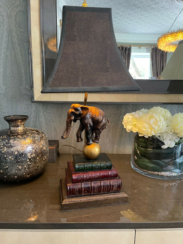 Thomas Blakemore Elephant ball lamp, stunning artisan crafted piece