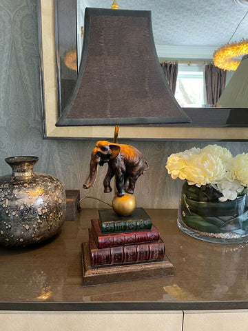 Thomas Blakemore Elephant ball lamp, stunning artisan crafted piece