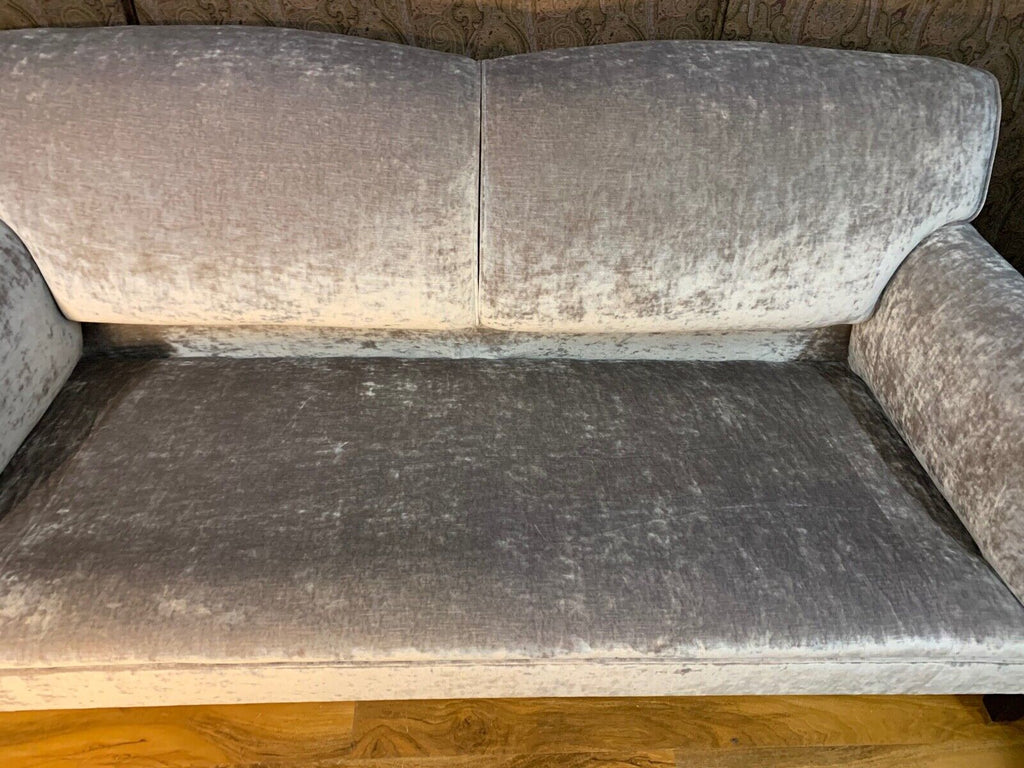 Ex Showhome George Smith Signature Laid back Scroll Arm 3 seater sofa rrp £9200