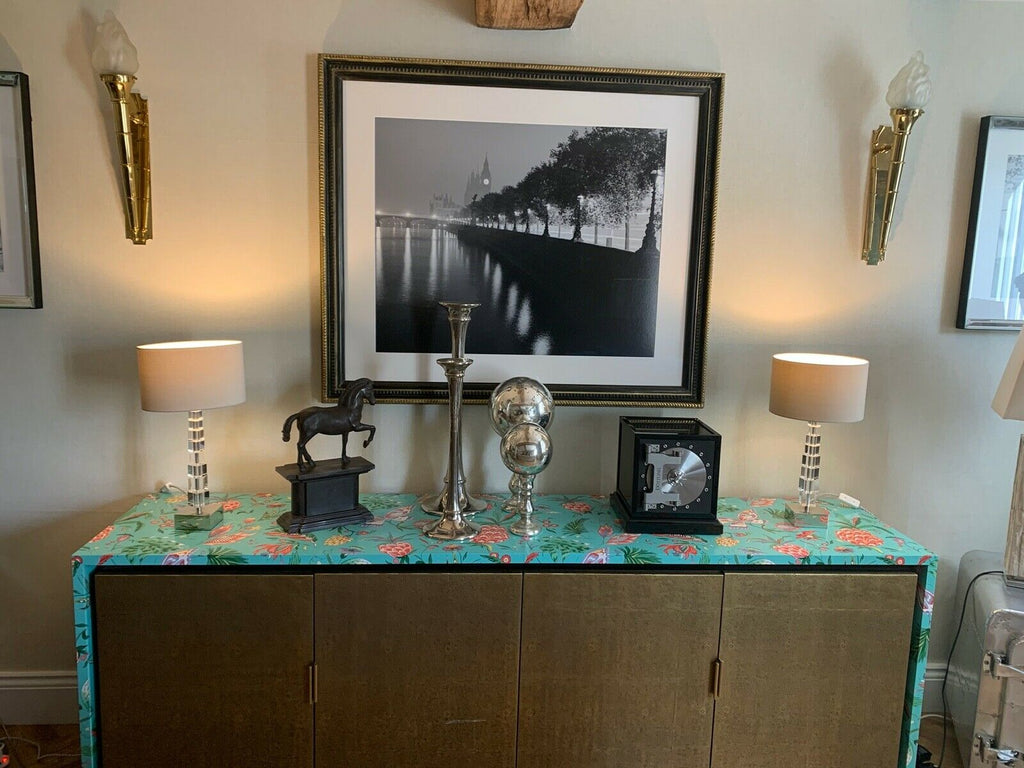 fabulous pair of Porta Romana Lartigue  Table lamp with PR shade rrp £1200 each