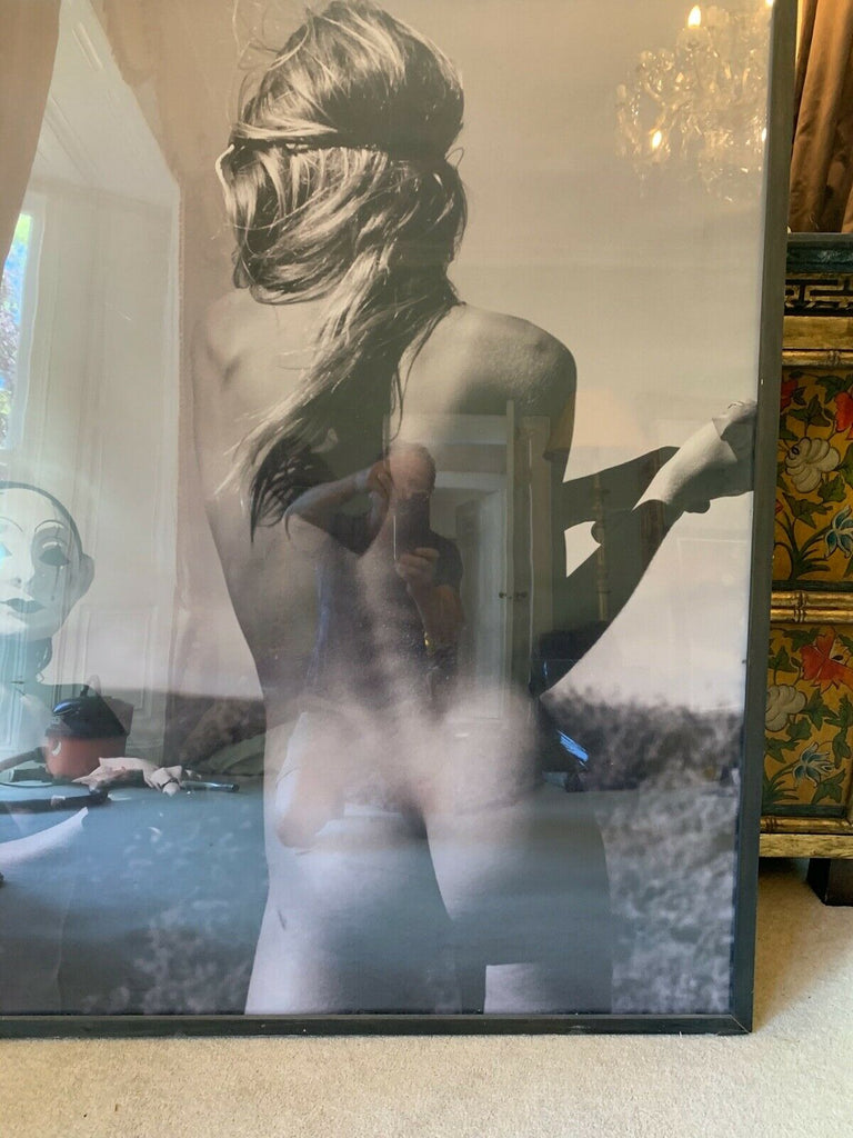 HUGE Cat de Rham & Amanda Eliasch oversized framed Art picture cost £2400