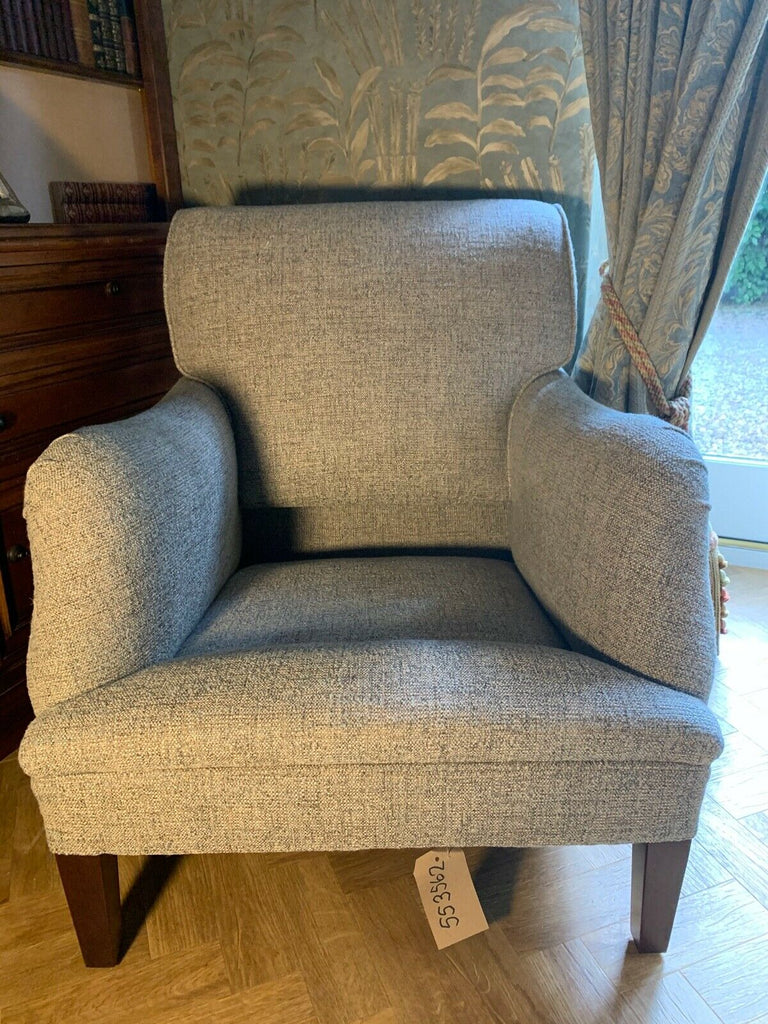 Ex Display George Smith Signature Minster armchair Mankind weave fabric rrp£6850