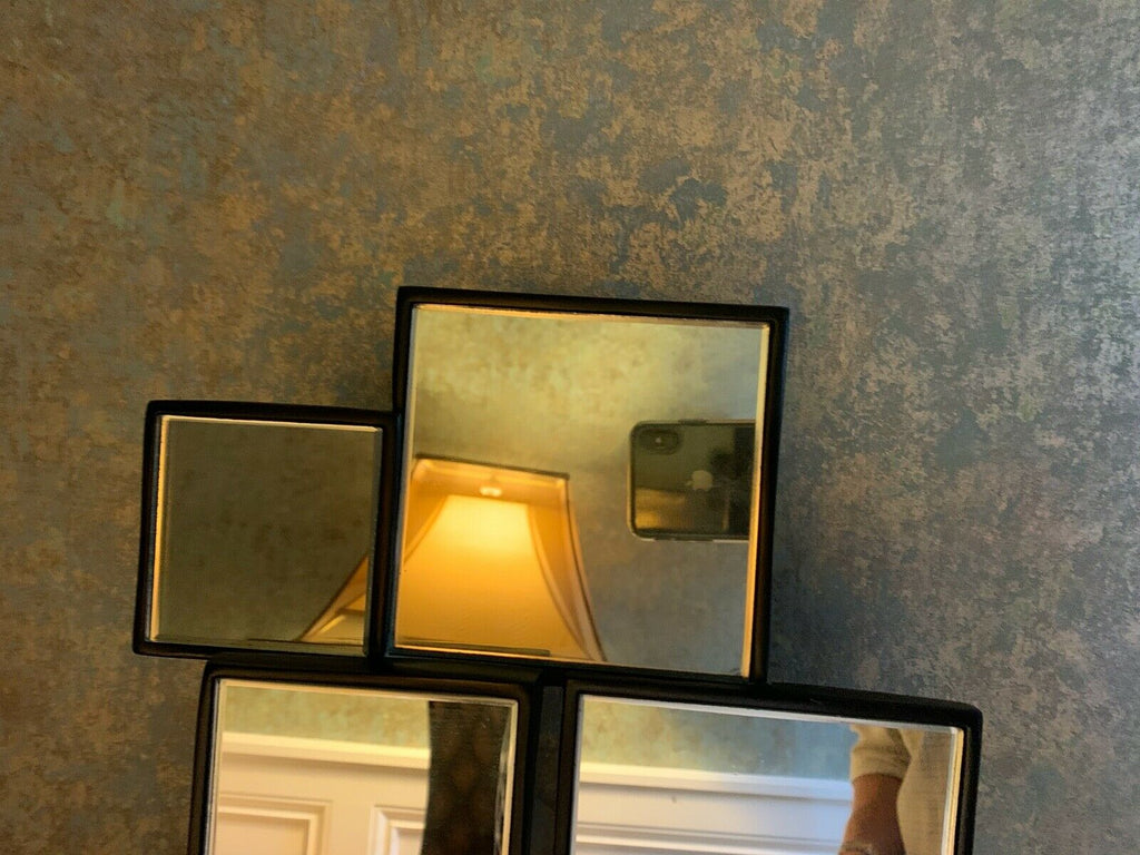 Ex Showhome Christopher Guy cubic large contemporary wall mirror rrp £3150