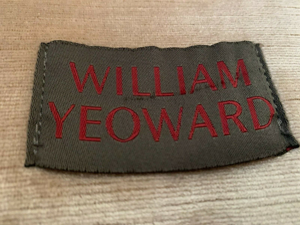 William Yeoward Christian Dusty Pink velour 3 seater sofa settee cost £9400