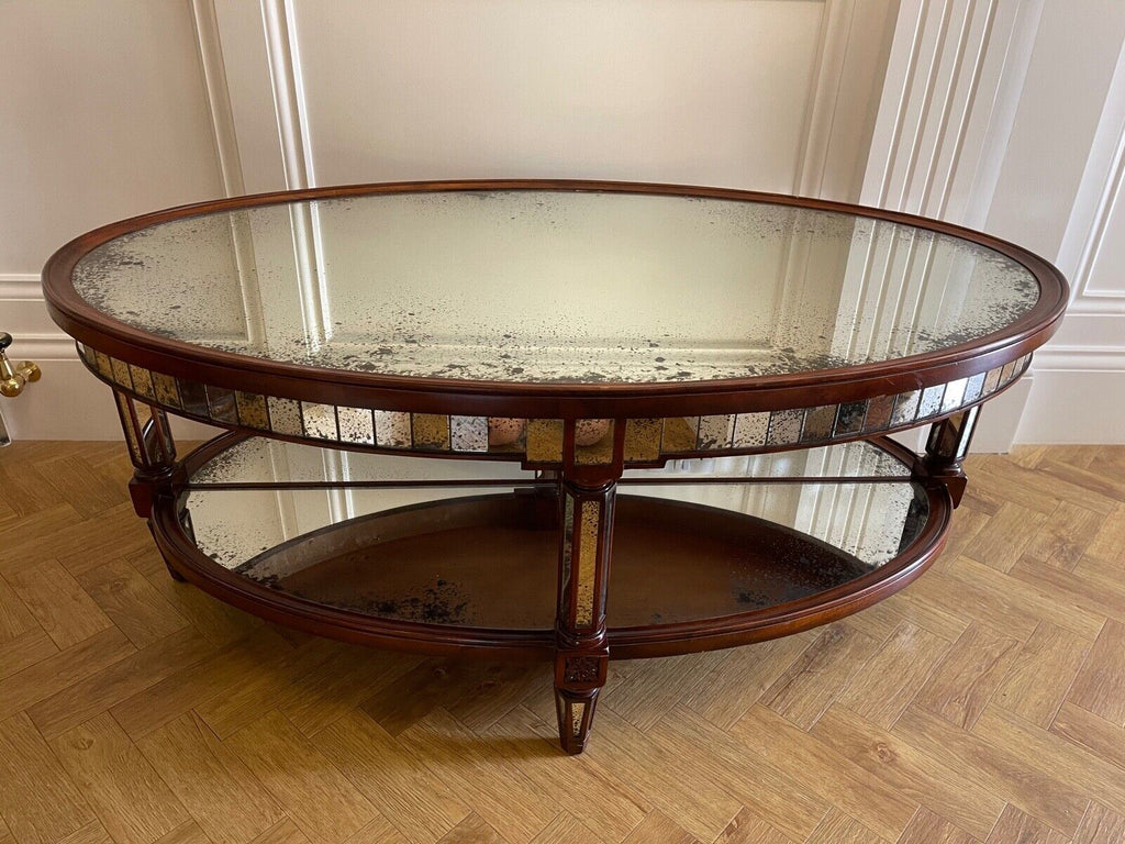 John Richard Keswick Oval Eglimoise Coffee table rrp £2850