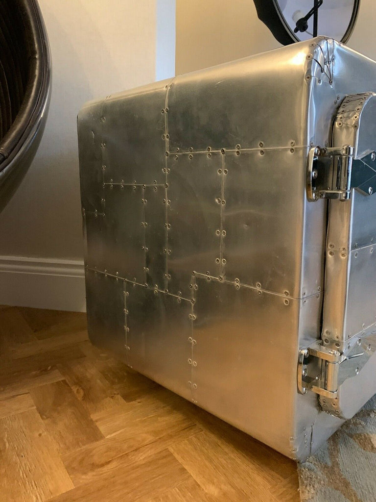 Timothy Oulton Aviator Latch Door cupboard side cabinet rrp £2550