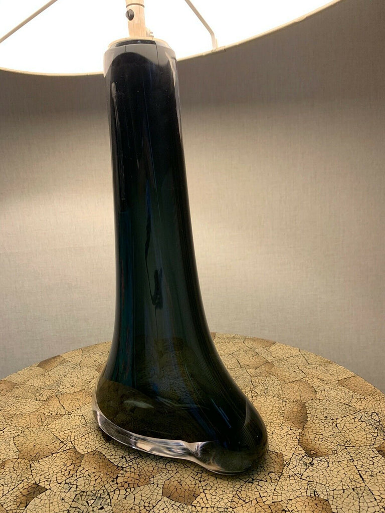 Ex Showhome Porta Romana Winged Perfume Bottle lamp PR shade charcoal rrp £2100