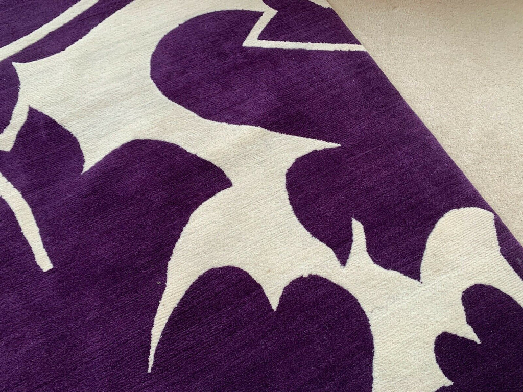 ex Showhome The rug Company Marni Overleaf wool and silk rug rrp £9880