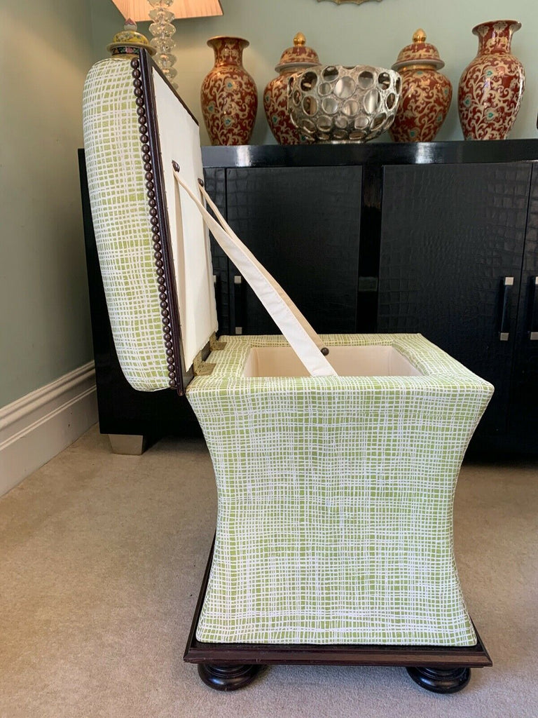 Ex Display George Smith Baby Ottoman Raoul Formosa Fabric rrp £2100