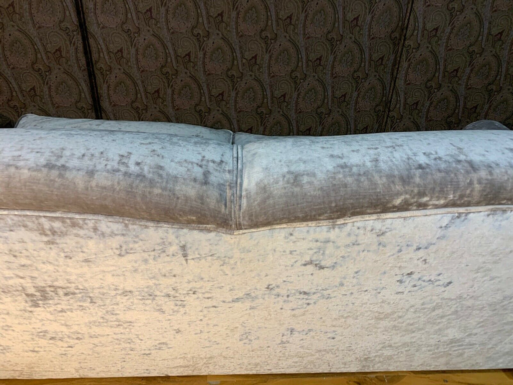 Ex Showhome George Smith Signature Laid back Scroll Arm 3 seater sofa rrp £9200