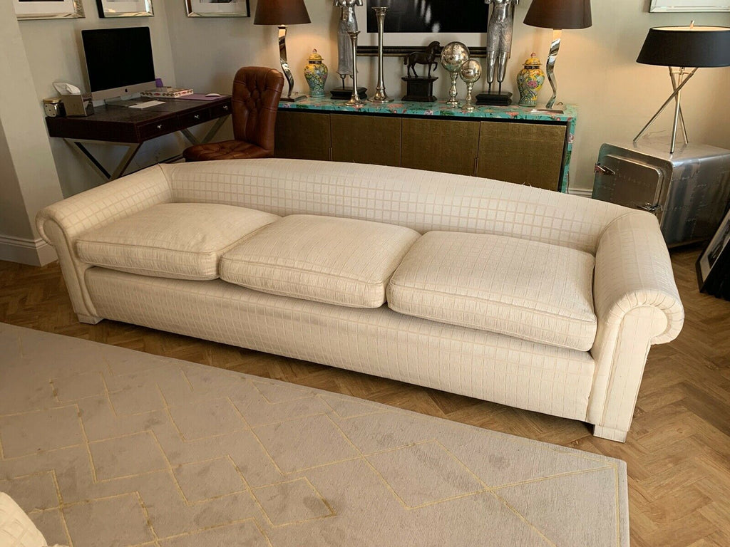 HUGE Country house Chesterfield 5 seater sofa TOP QUALITY 266cm 2 available