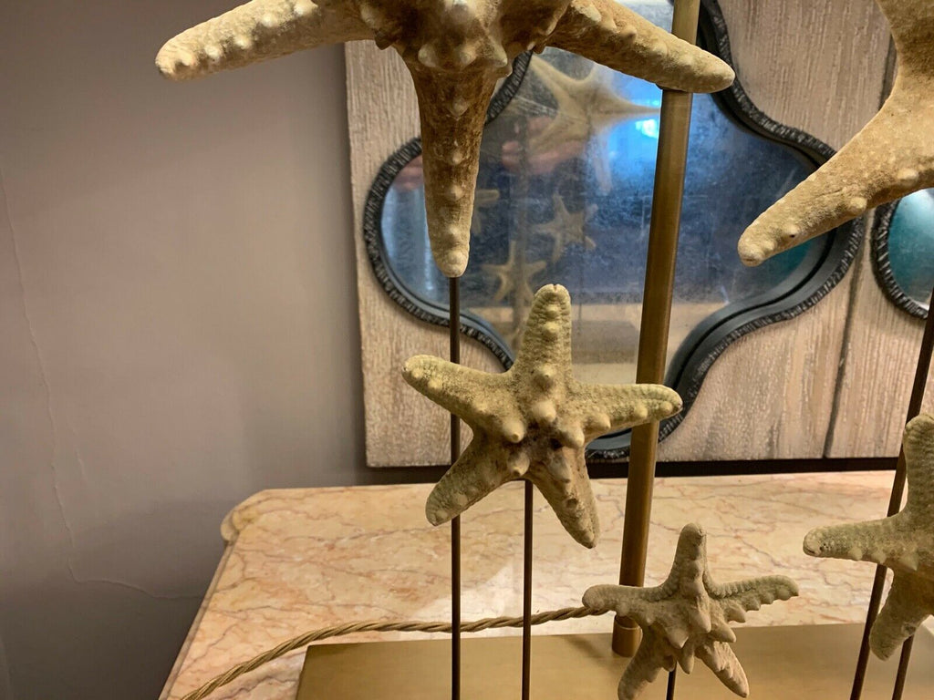 Isabelle Blizzard Starfish large table Lamp with shade rrp £1850