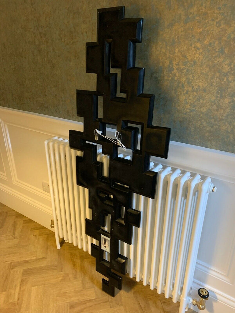Ex Showhome Christopher Guy cubic large contemporary wall mirror rrp £3150