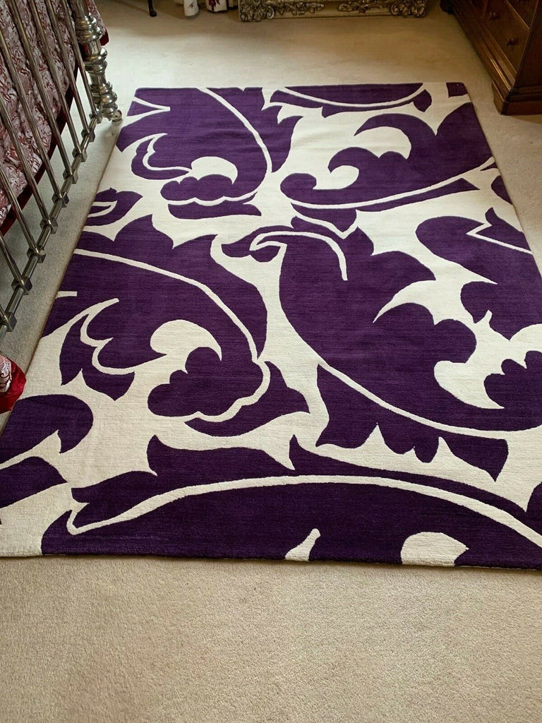 ex Showhome The rug Company Marni Overleaf wool and silk rug rrp £9880