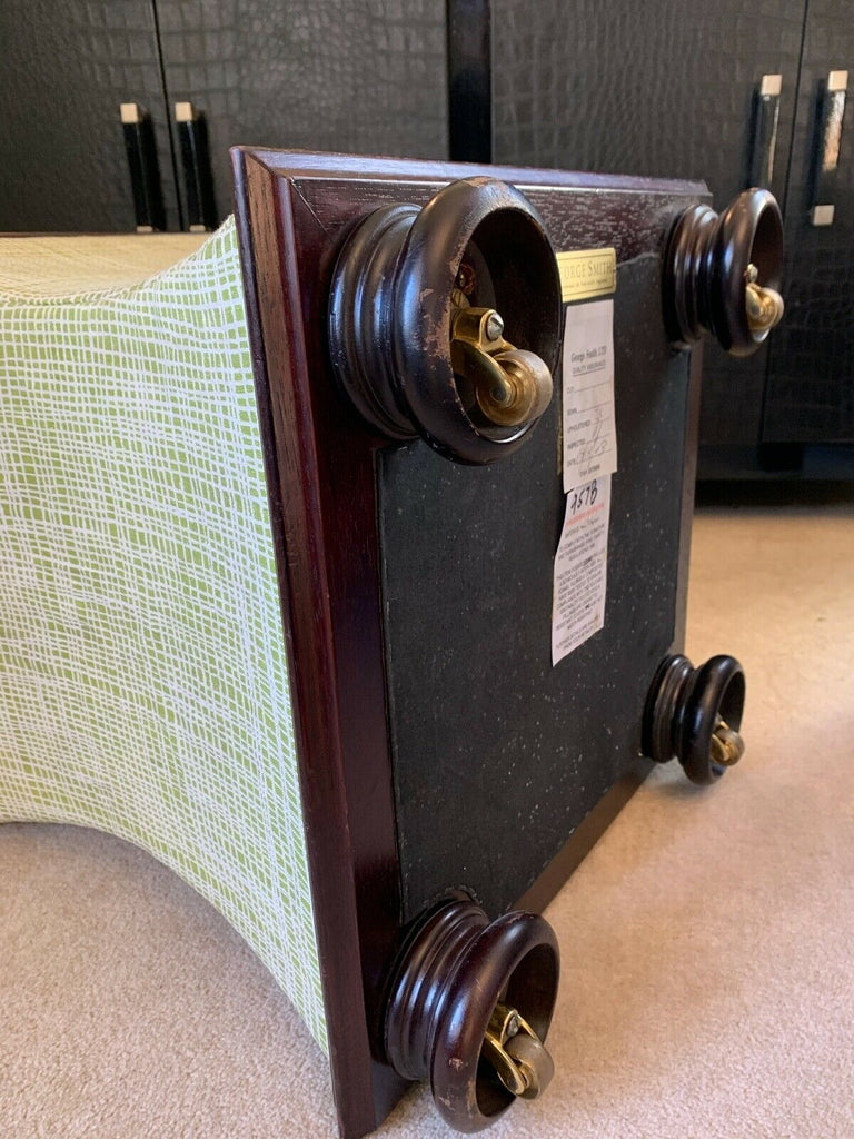 Ex Display George Smith Baby Ottoman Raoul Formosa Fabric rrp £2100