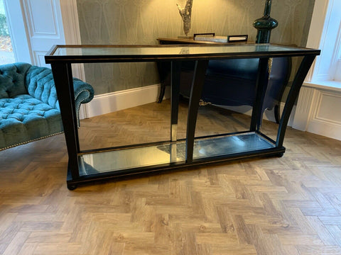 Julian Chichester London console table with eglomise mirror plate rrp £2800