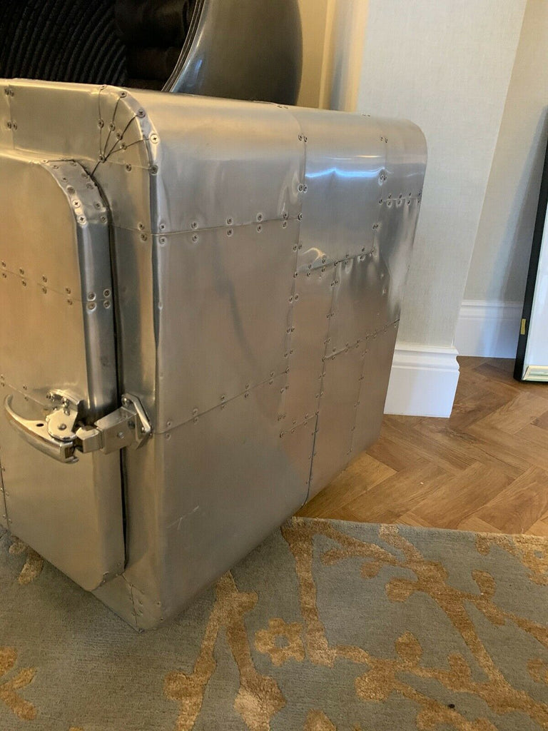 Timothy Oulton Aviator Latch Door cupboard side cabinet rrp £2550
