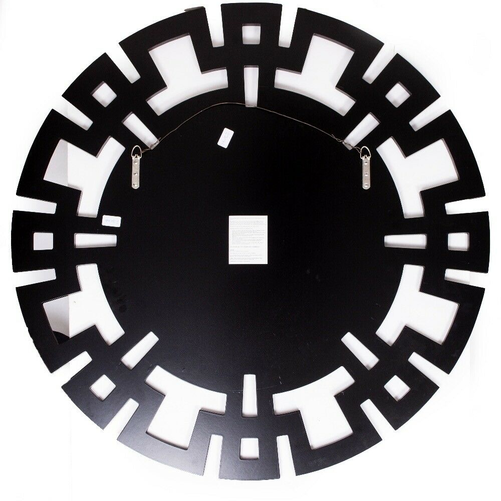 Superb Ex Showhome large round hall mirror with Greek Key Boarder