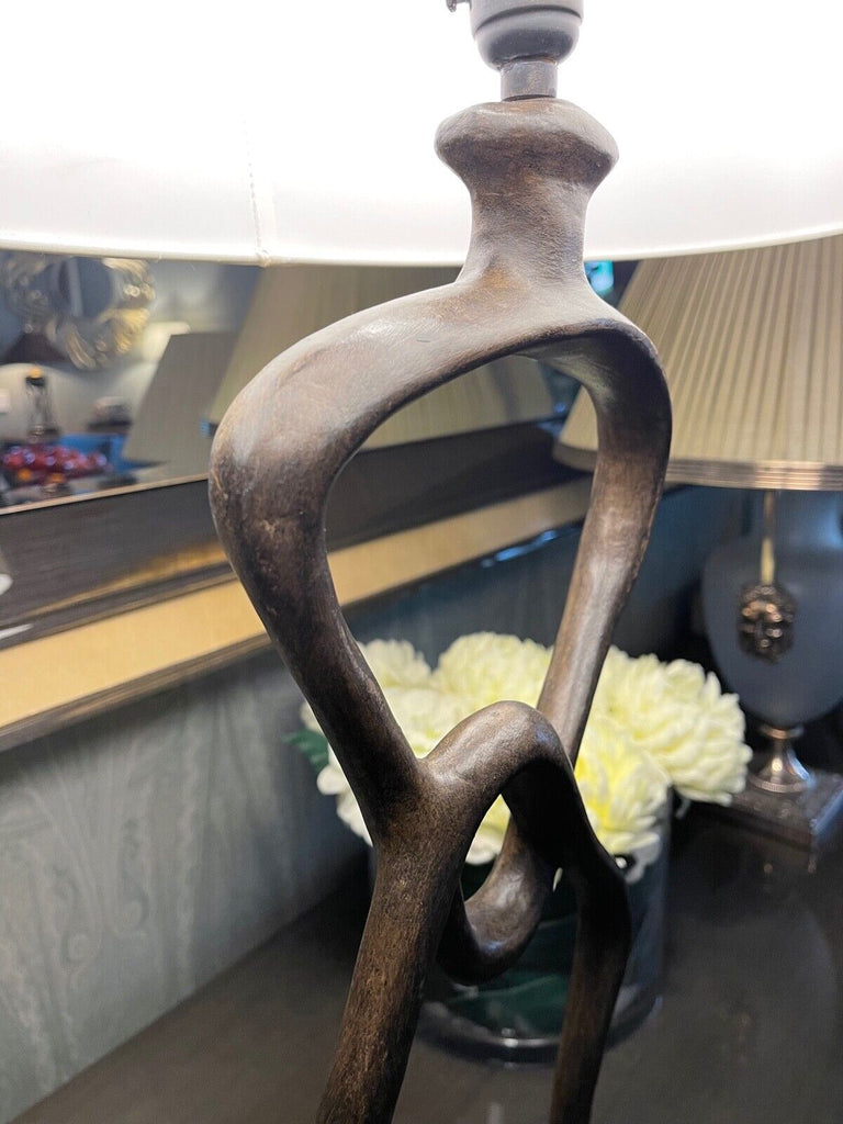 Tyson London extra large Blair Painted Brown Bronze table lamp shade RRP £1300 A