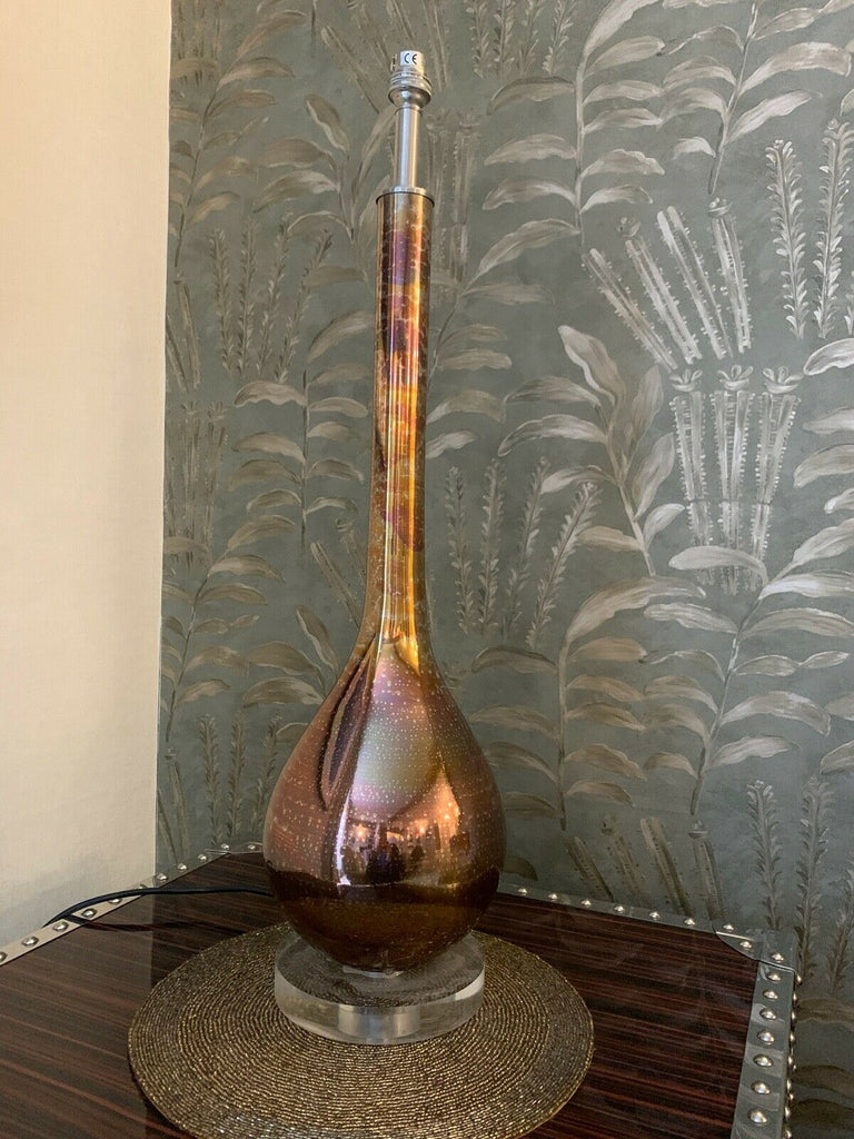 Wonderfull Julian Chichester Gold Glass extra large table lamp