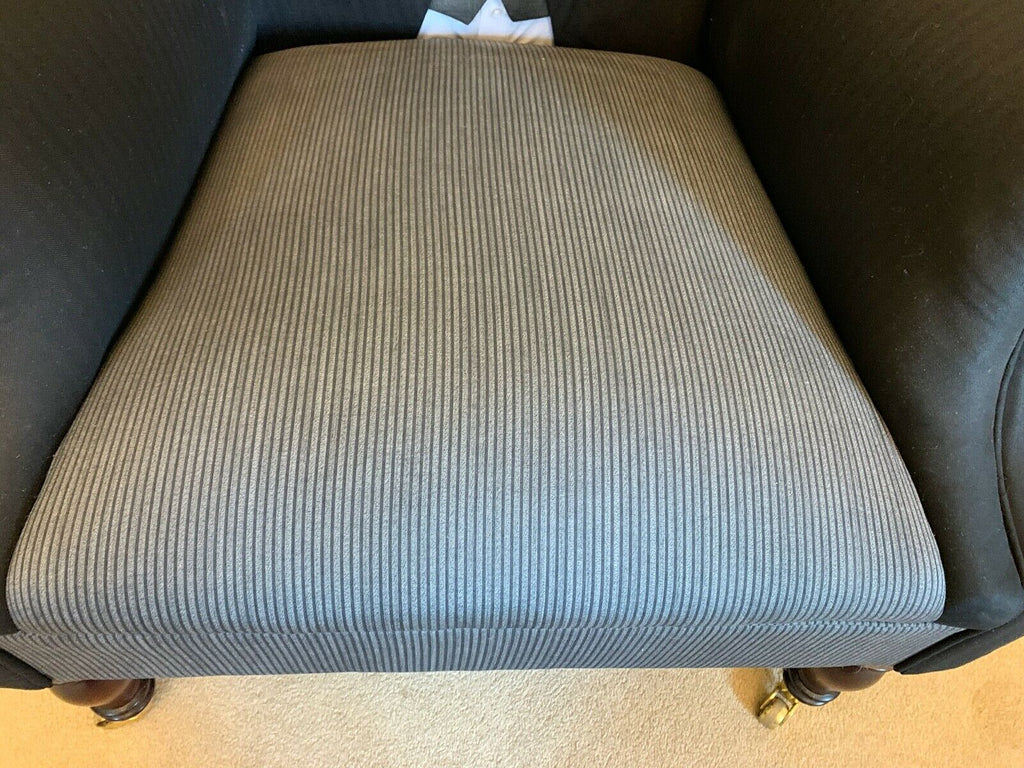 Ex Display George Smith Full scroll armchair, Footmans Butlers chair RRP £6200