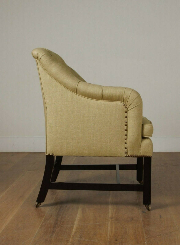 Ex Display George Smith Signature Georgian buttoned desk chair buttoned rrp£3900